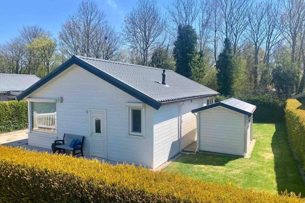 Bungalow Scheldezicht In Zeeland Dicht Bij Zee Scherpenisse Bagian luar foto
