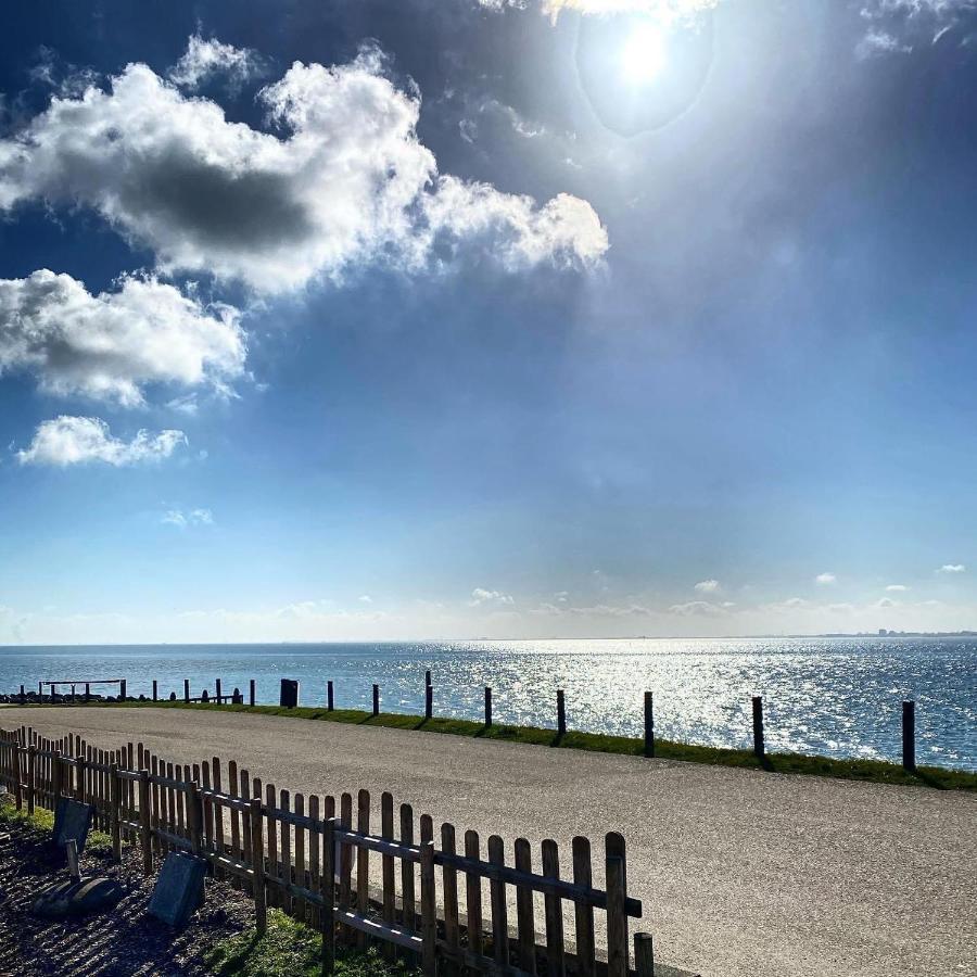 Bungalow Scheldezicht In Zeeland Dicht Bij Zee Scherpenisse Bagian luar foto