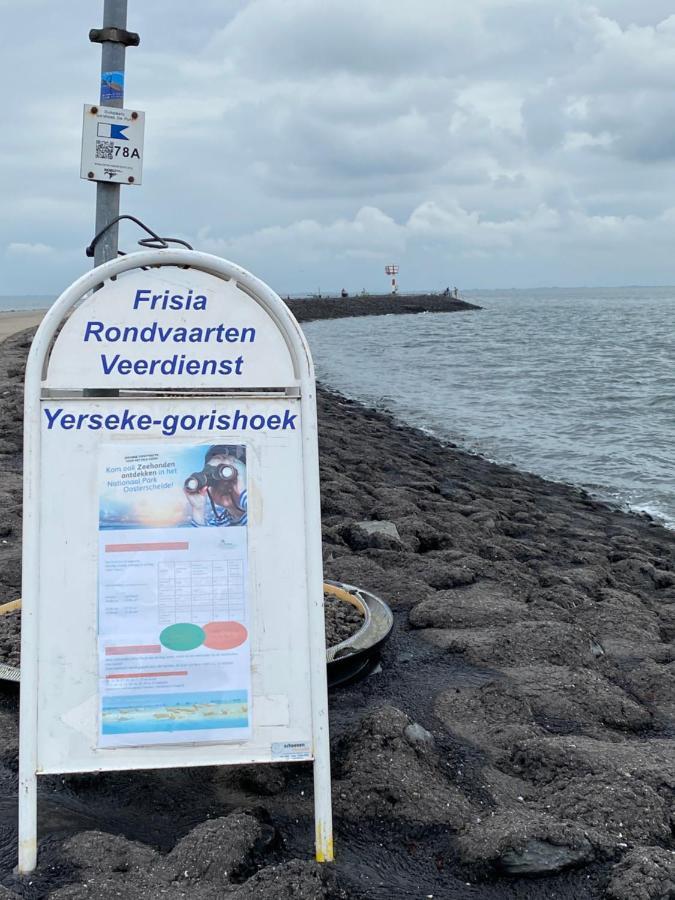 Bungalow Scheldezicht In Zeeland Dicht Bij Zee Scherpenisse Bagian luar foto