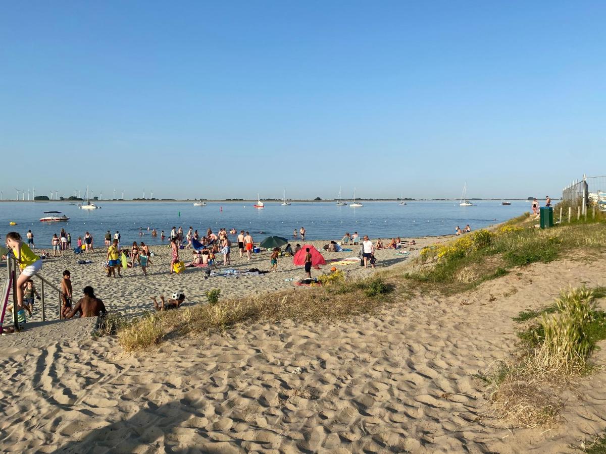 Bungalow Scheldezicht In Zeeland Dicht Bij Zee Scherpenisse Bagian luar foto
