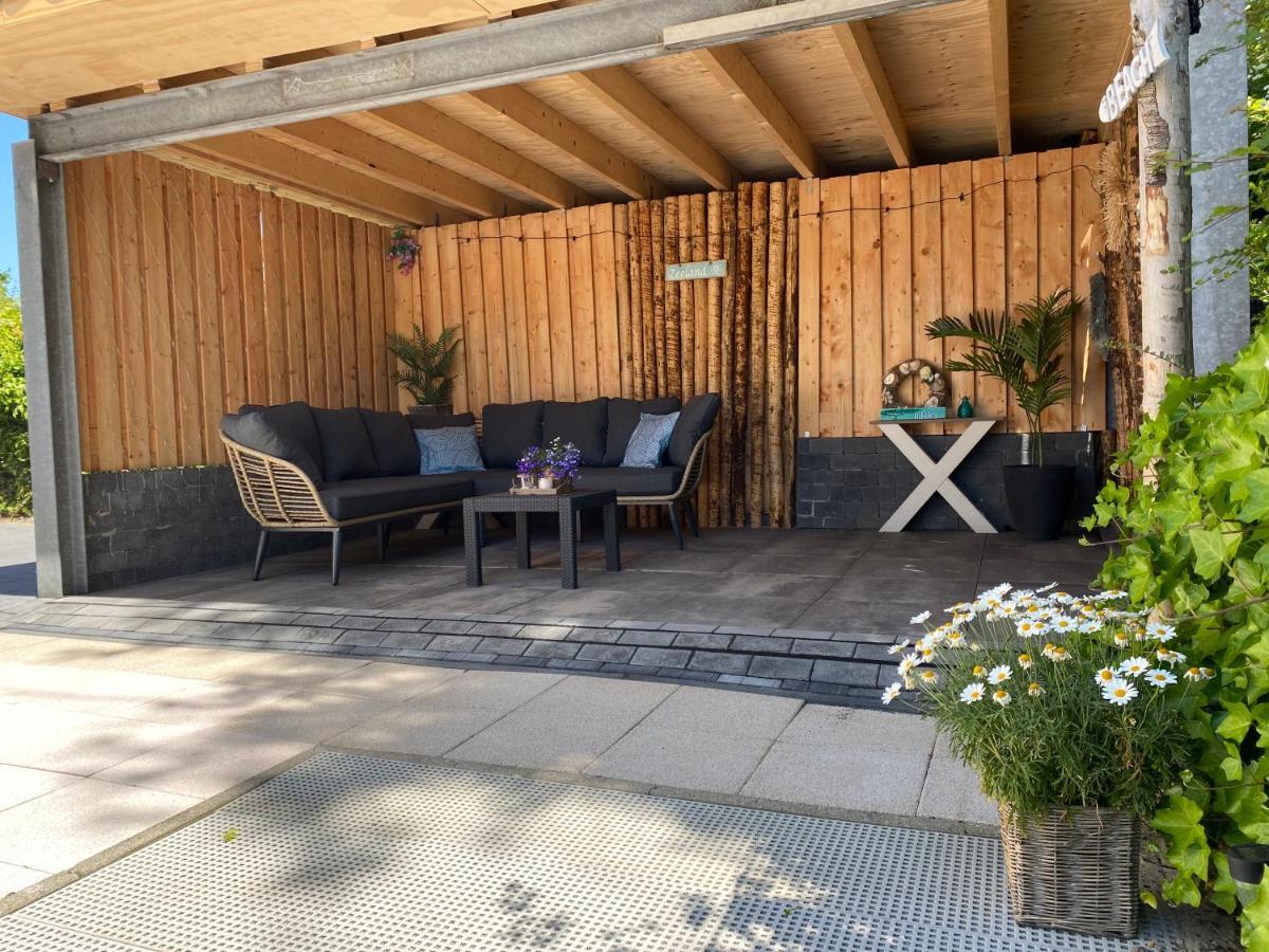 Bungalow Scheldezicht In Zeeland Dicht Bij Zee Scherpenisse Bagian luar foto